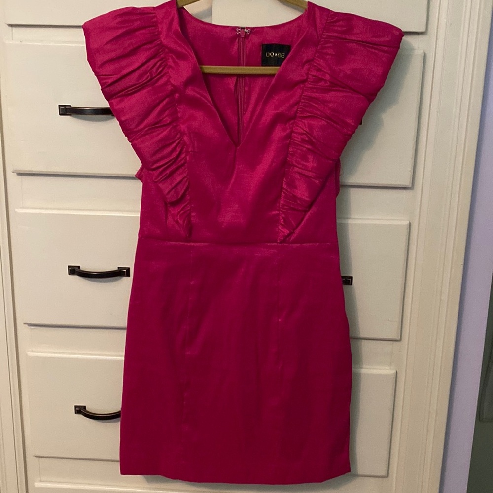 DO+BE size Large Pink Dress
